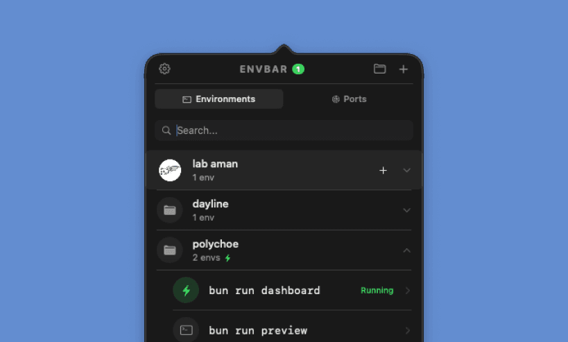 EnvBar